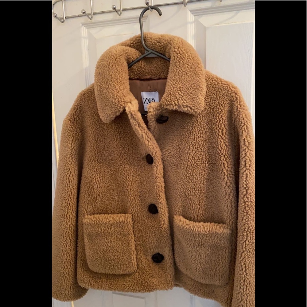 Zara Teddy coat